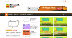 Desktop Screenshot of matematiktesti.org